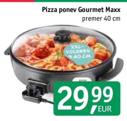 Pizza ponev Gourmet Maxx