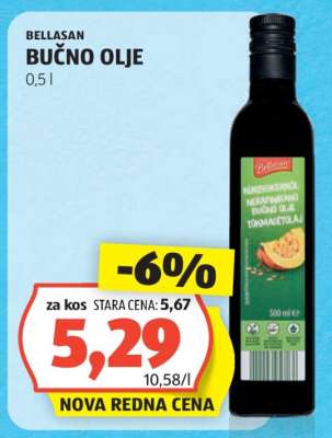 Bellasan Bučno Olje