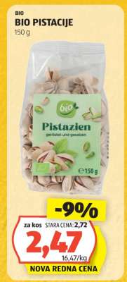 BIO PISTACIJE