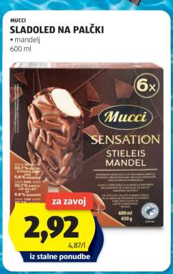 Mucci Sladoled na Palčki