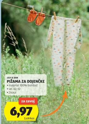 Pižama za dojenčke