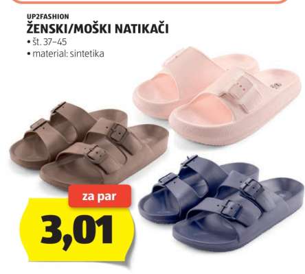 UP2FASHION ŽENSKI/MOŠKI NATIKAČI