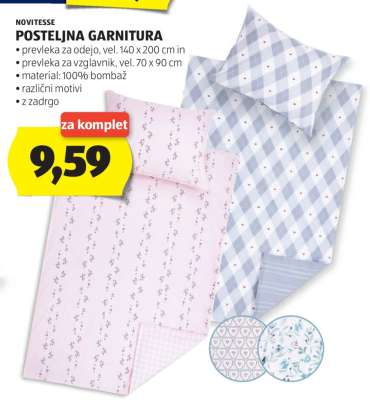 Posteljna garnitura