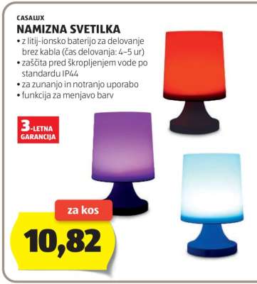 CASALUX Namizna Svetilka