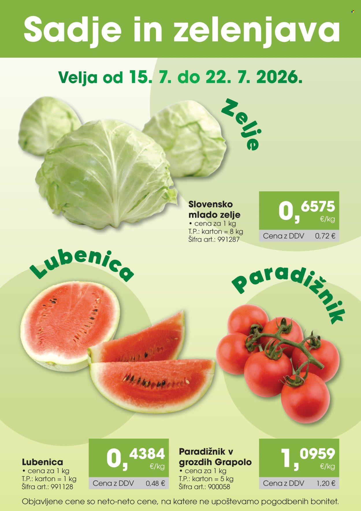 Tuš katalog - 15.07.2026 - 22.07.2026. Stran 1