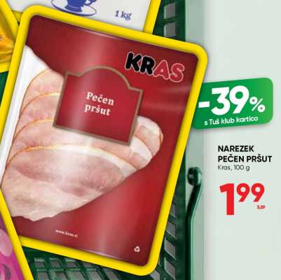 NAREZEK PEČEN PRŠUT