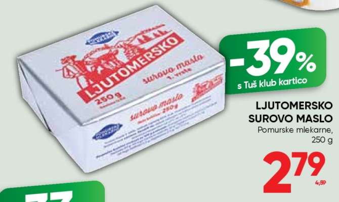 Ljutomersko Surovo Maslo