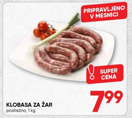 KLOBASA ZA ŽAR