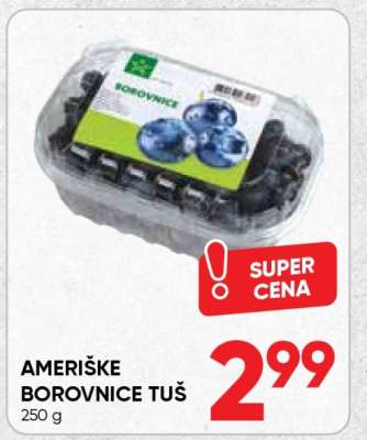 Ameriške borovnice Tuš