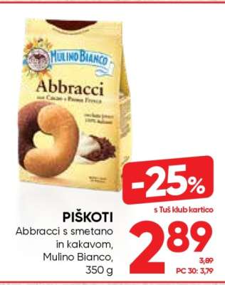 Piškoti Abbracci