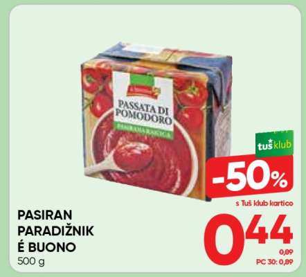 PASIRAN PARADIŽNIK É BUONO