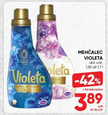 MEHČALEC VIOLETA