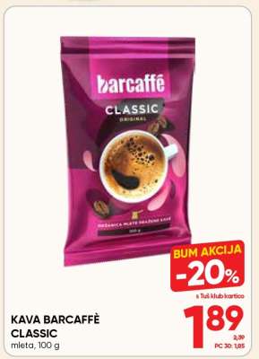 Kava Barcaffè Classic