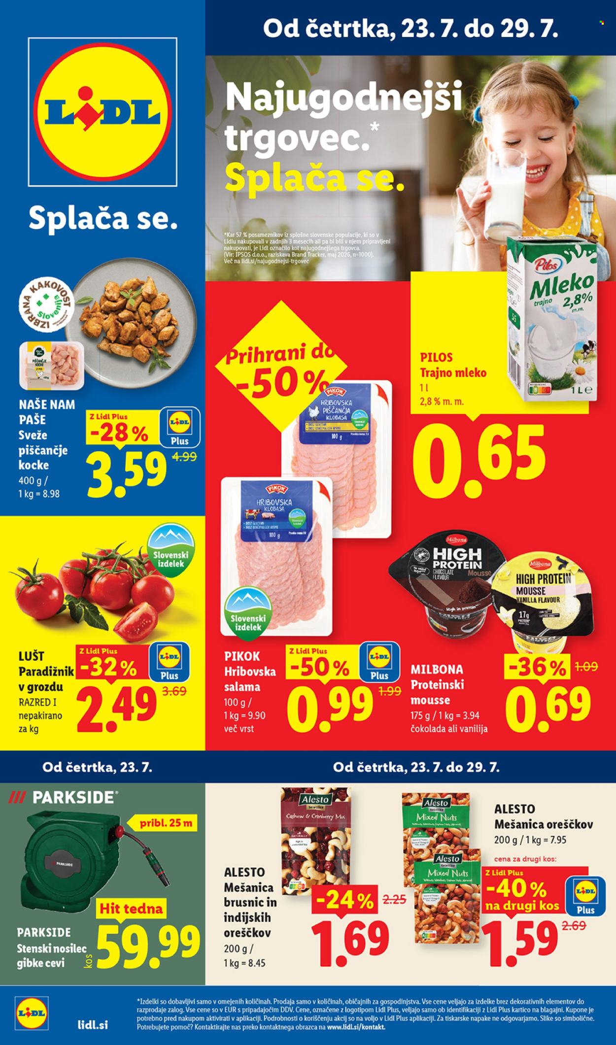 Lidl katalog - 23.07.2026 - 29.07.2026. Stran 1