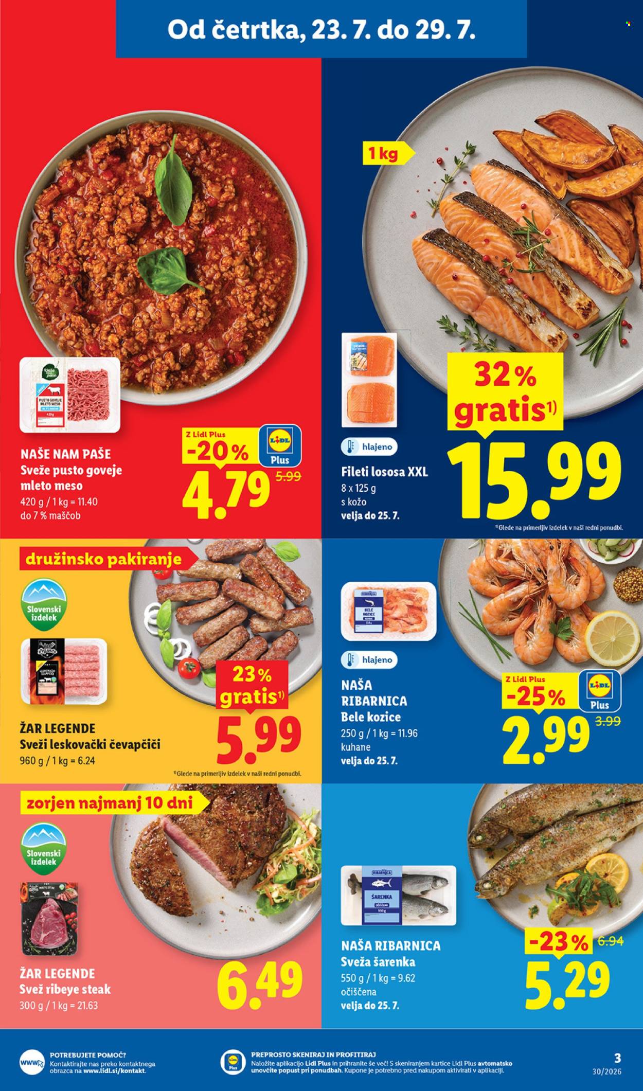 Lidl katalog - 23.07.2026 - 29.07.2026. Stran 3
