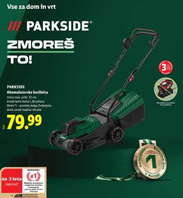 PARKSIDE Akumulatorska kosilnica