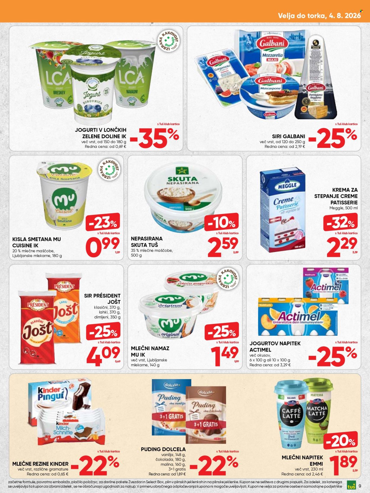 Tuš katalog - 22.07.2026 - 04.08.2026. Stran 9