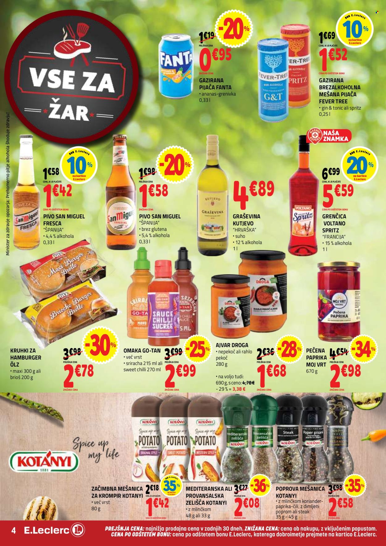 E.Leclerc katalog - 22.07.2026 - 01.08.2026. Stran 4