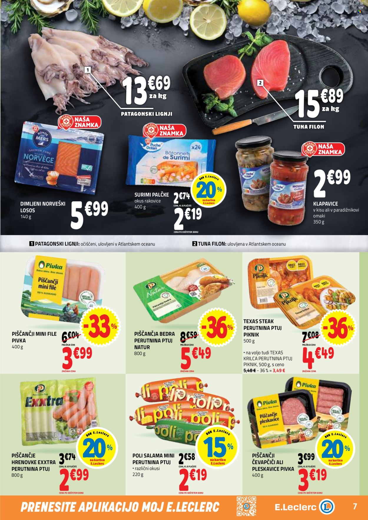 E.Leclerc katalog - 22.07.2026 - 01.08.2026. Stran 7