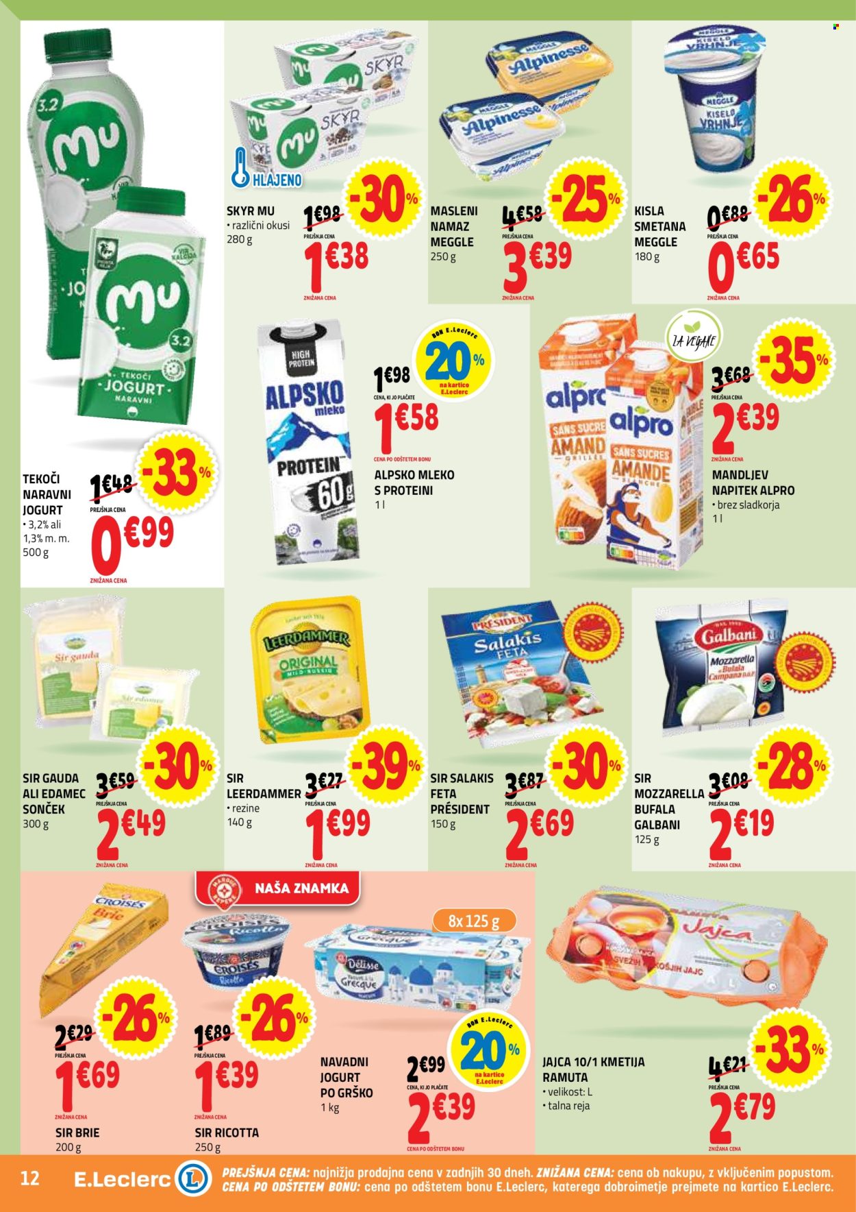 E.Leclerc katalog - 22.07.2026 - 01.08.2026. Stran 12