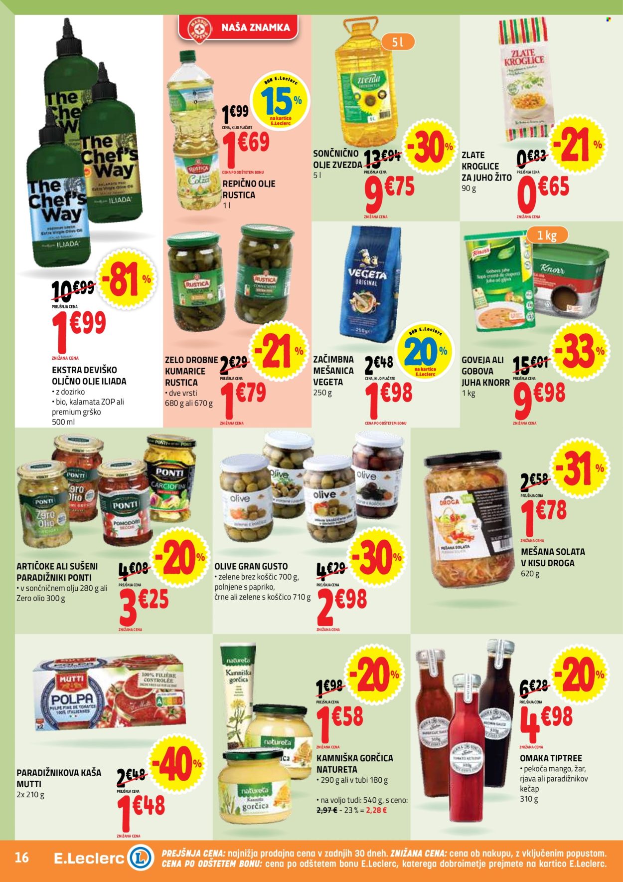 E.Leclerc katalog - 22.07.2026 - 01.08.2026. Stran 16