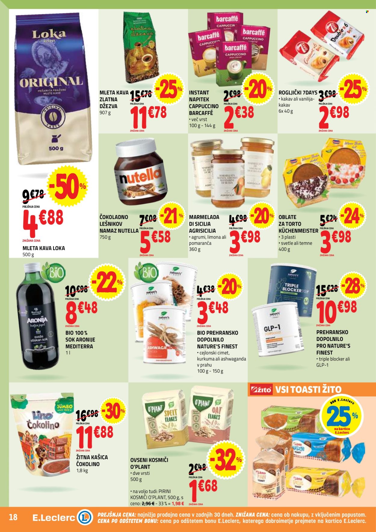 E.Leclerc katalog - 22.07.2026 - 01.08.2026. Stran 18