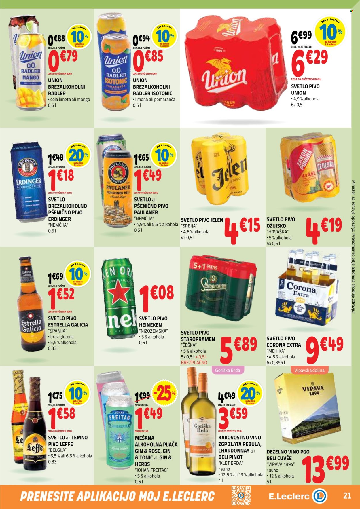 E.Leclerc katalog - 22.07.2026 - 01.08.2026. Stran 21