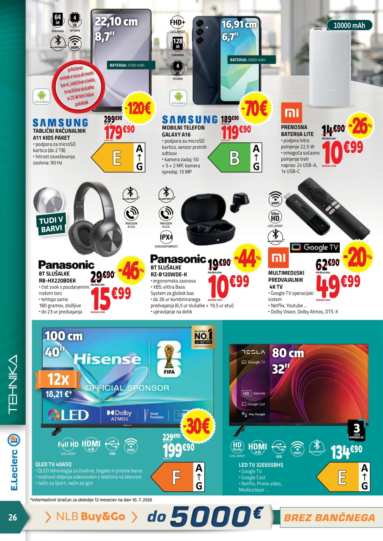 E.Leclerc katalog - 22.07.2026 - 01.08.2026. Stran 26