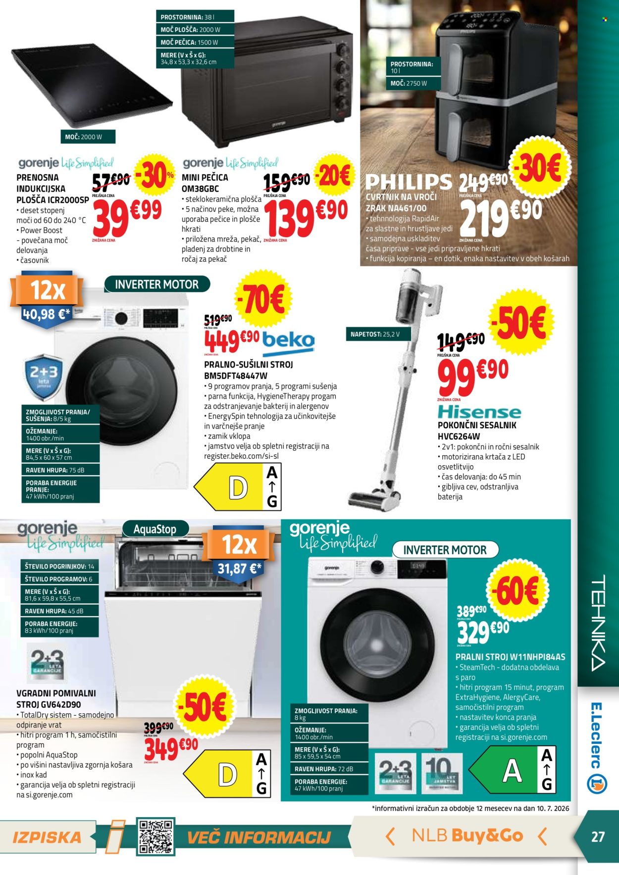 E.Leclerc katalog - 22.07.2026 - 01.08.2026. Stran 27
