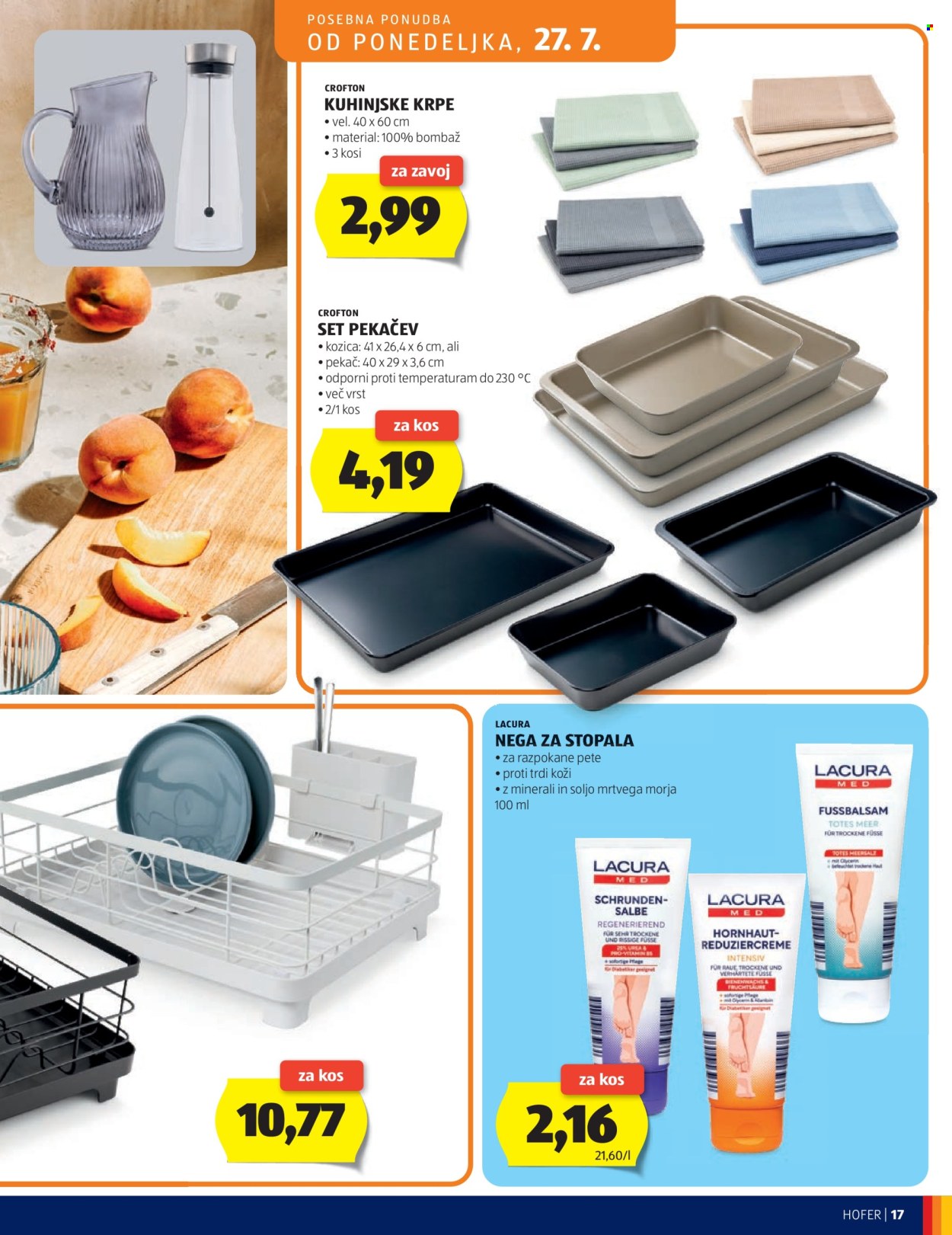 Hofer katalog - 22.07.2026 - 30.07.2026. Stran 17