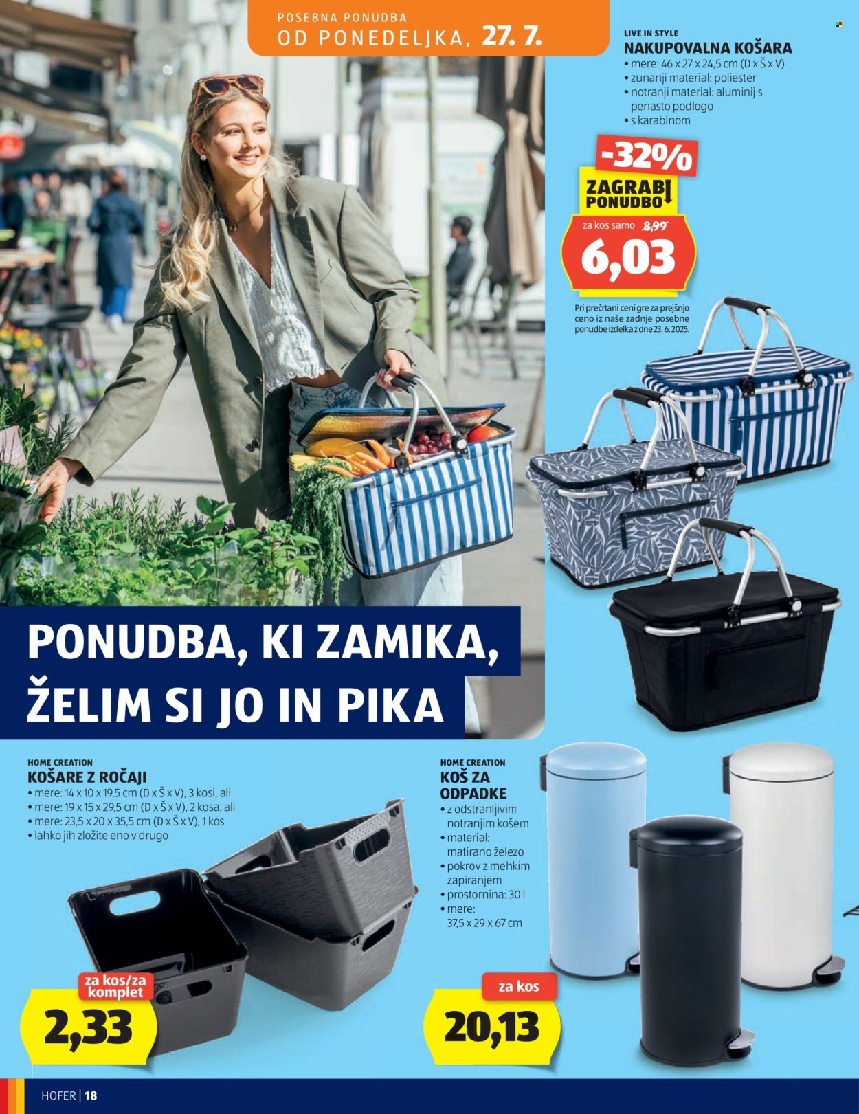Hofer katalog - 22.07.2026 - 30.07.2026. Stran 18