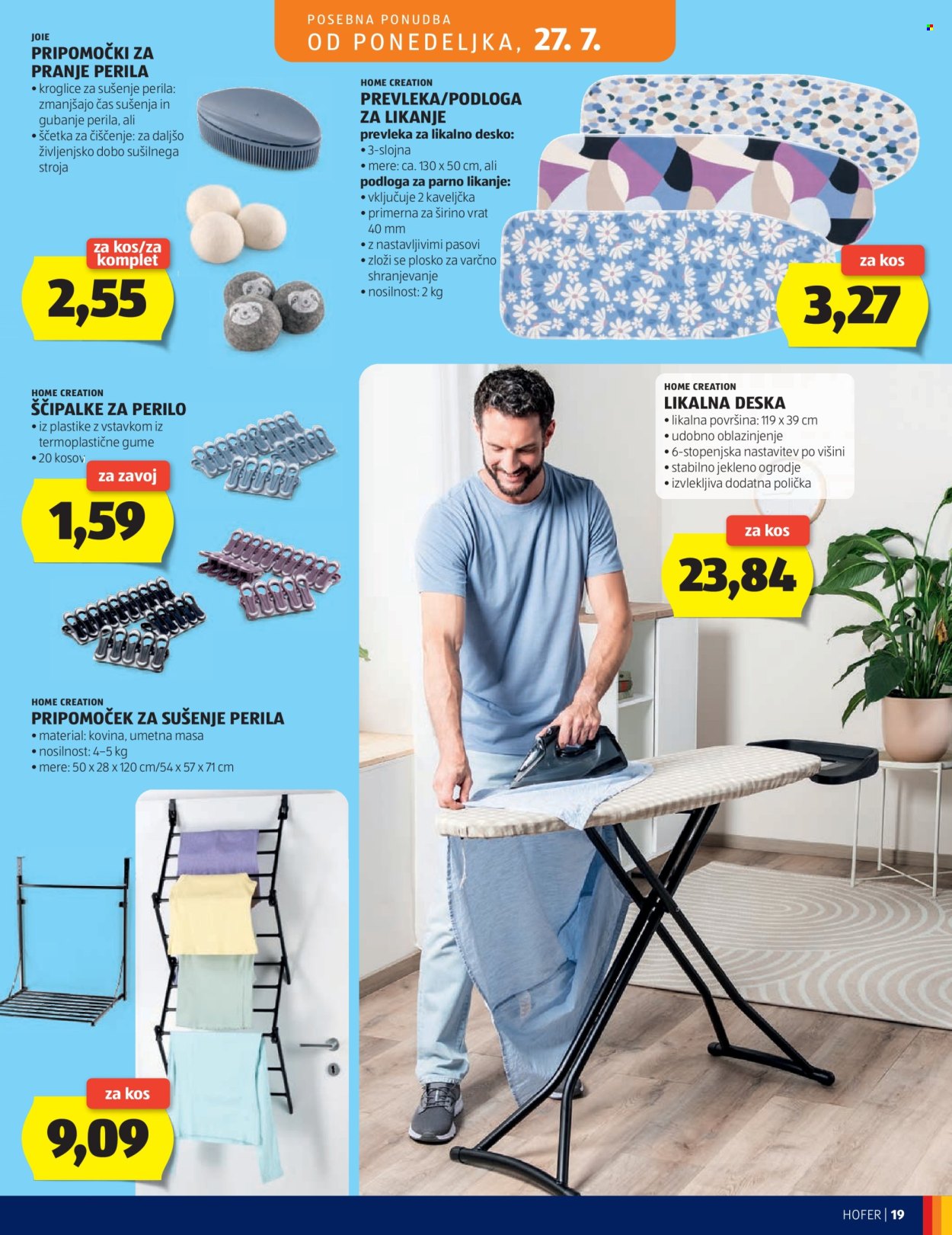 Hofer katalog - 22.07.2026 - 30.07.2026. Stran 19