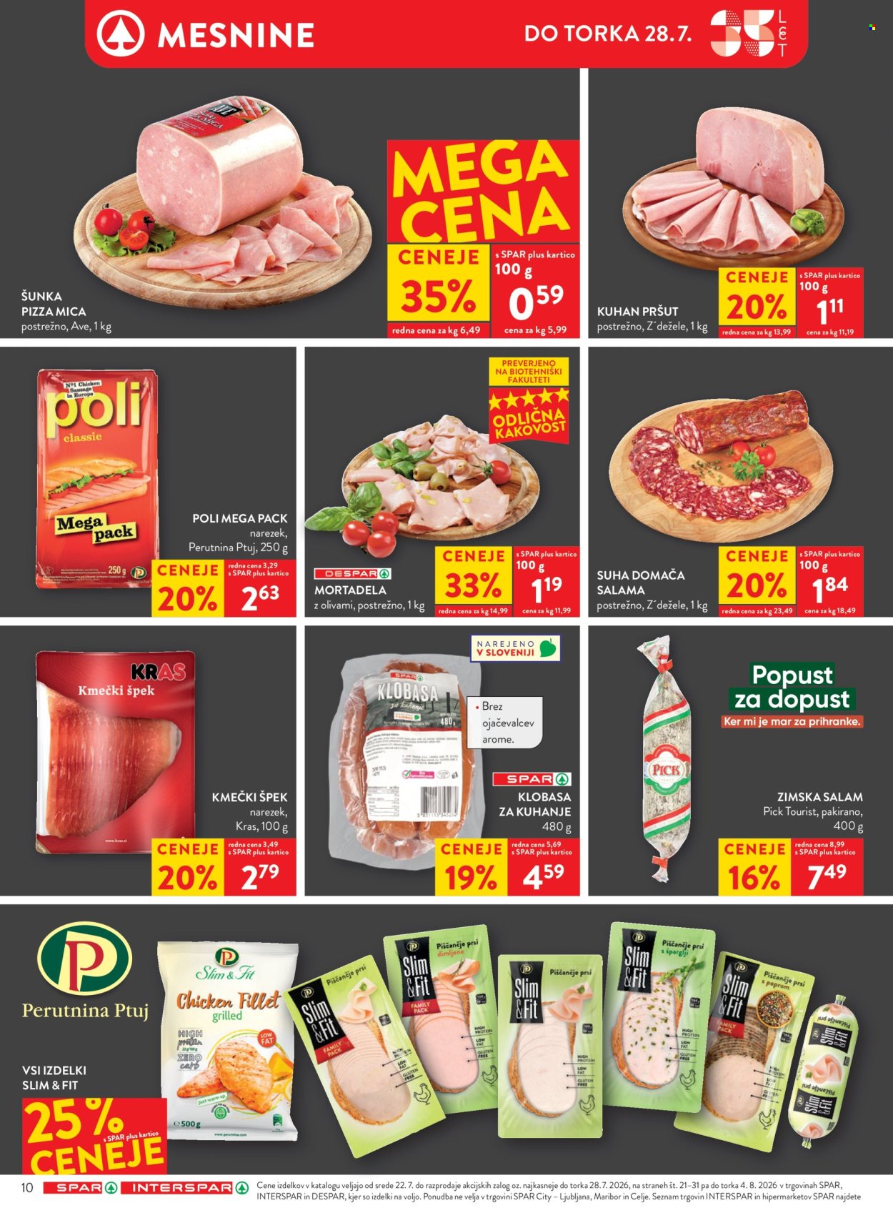 SPAR katalog - 22.07.2026 - 04.08.2026. Stran 16