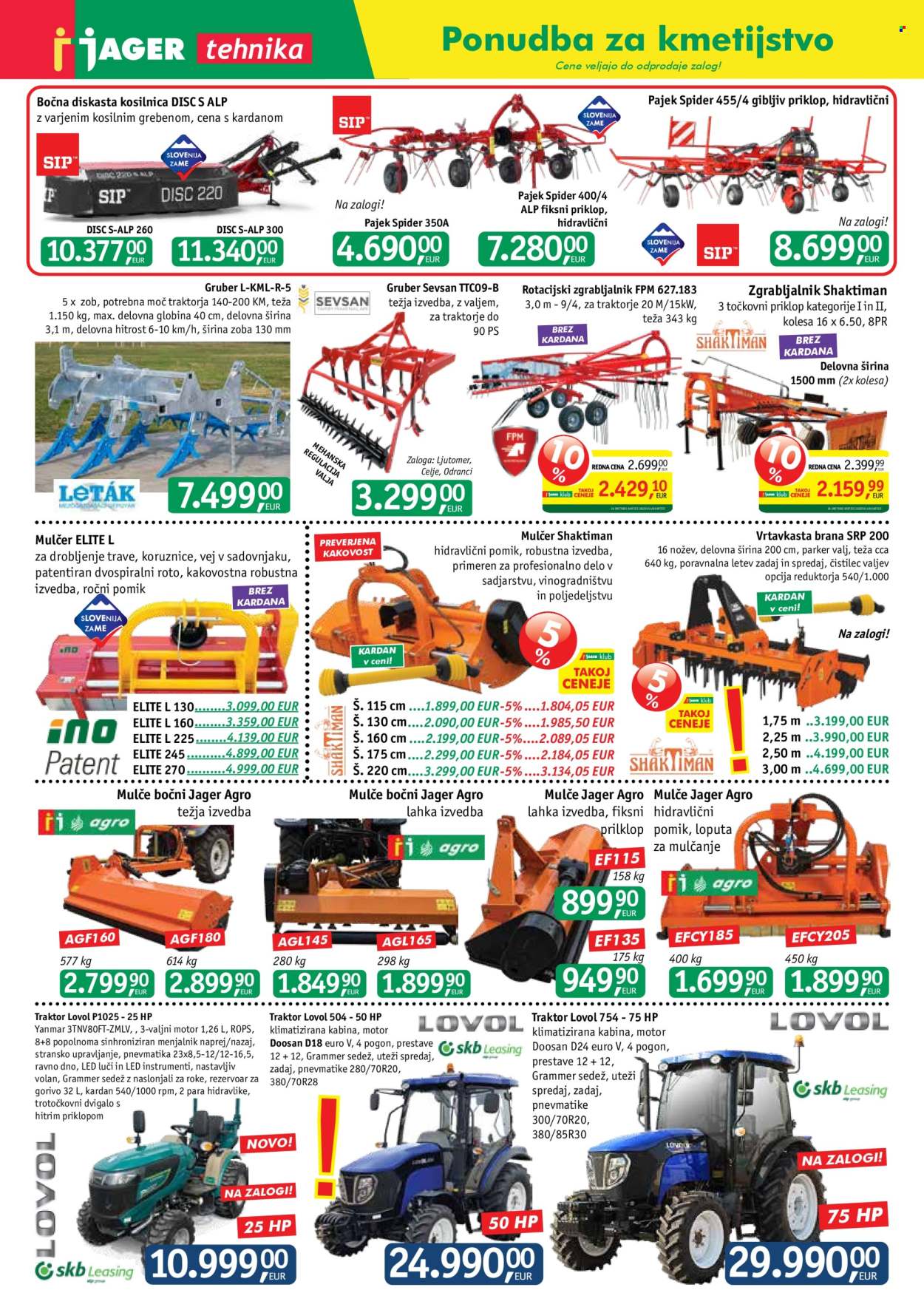 JAGER katalog - 22.07.2026 - 28.07.2026. Stran 1