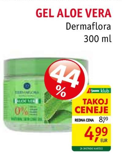GEL ALOE VERA Dermaflora 300 ml