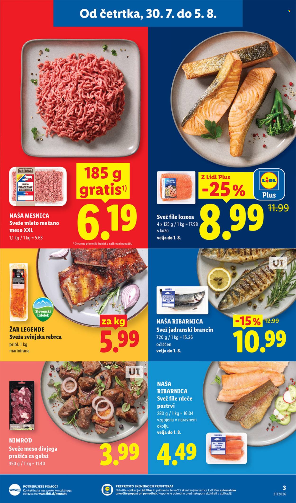 Lidl katalog - 30.07.2026 - 05.08.2026. Stran 3