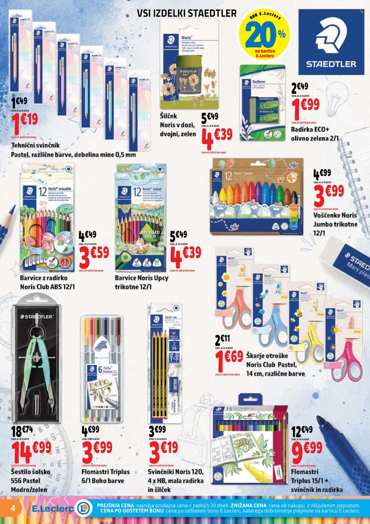 E.Leclerc katalog - 29.07.2026 - 29.08.2026. Stran 4