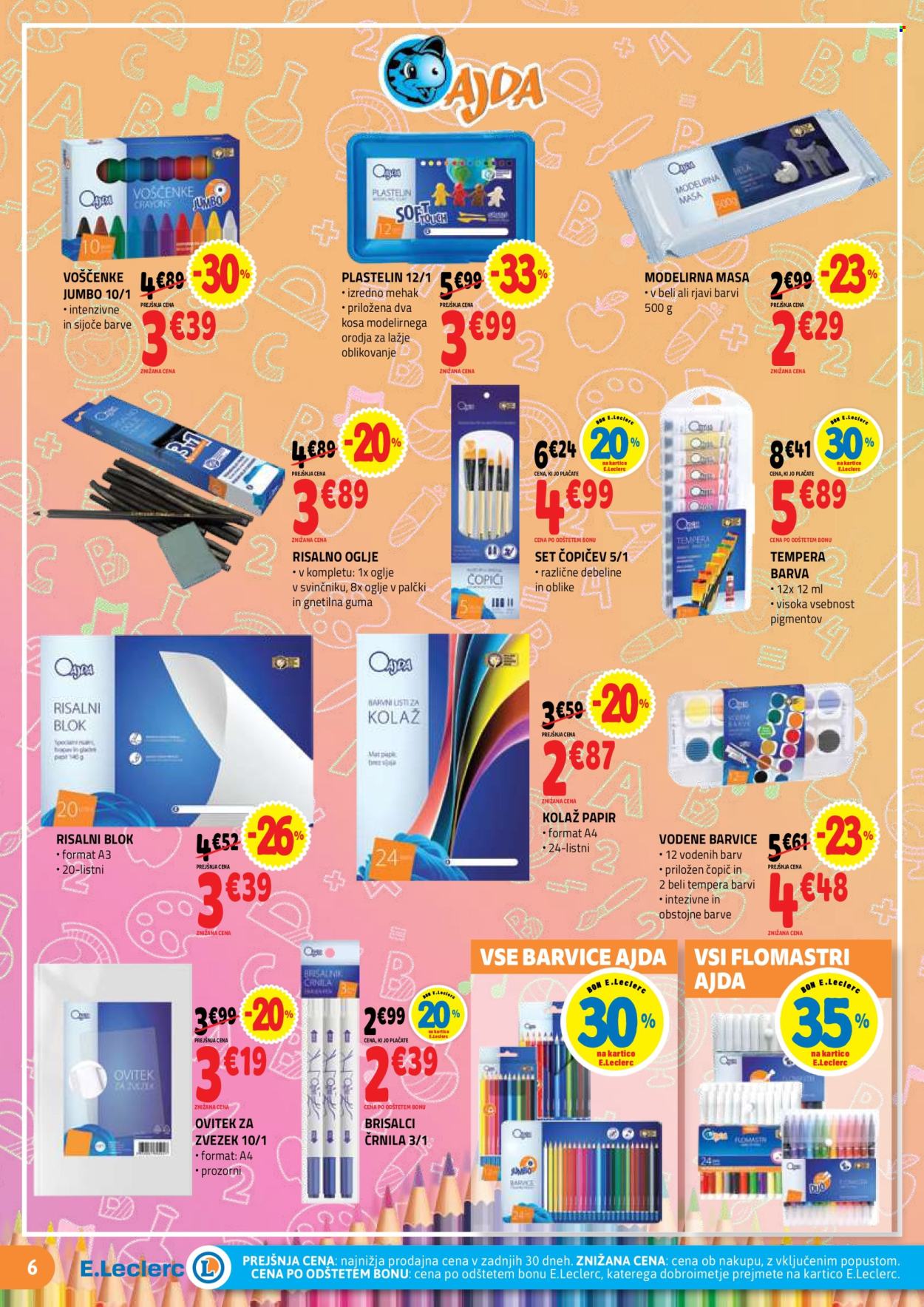 E.Leclerc katalog - 29.07.2026 - 29.08.2026. Stran 6