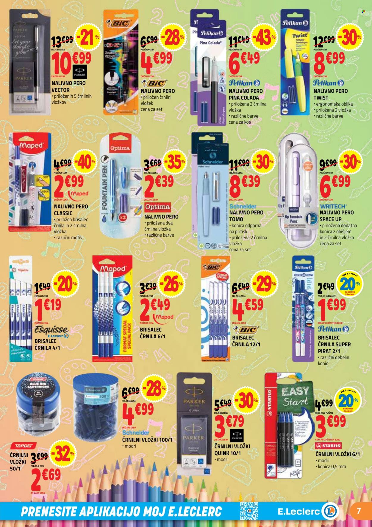 E.Leclerc katalog - 29.07.2026 - 29.08.2026. Stran 7