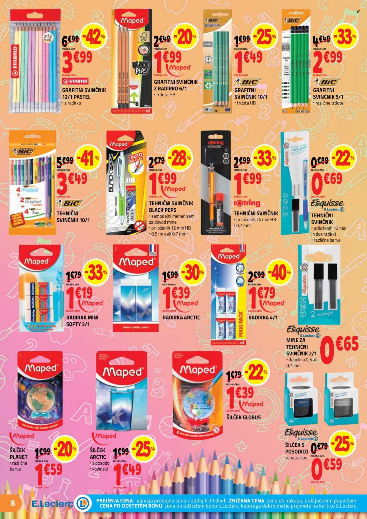 E.Leclerc katalog - 29.07.2026 - 29.08.2026. Stran 8