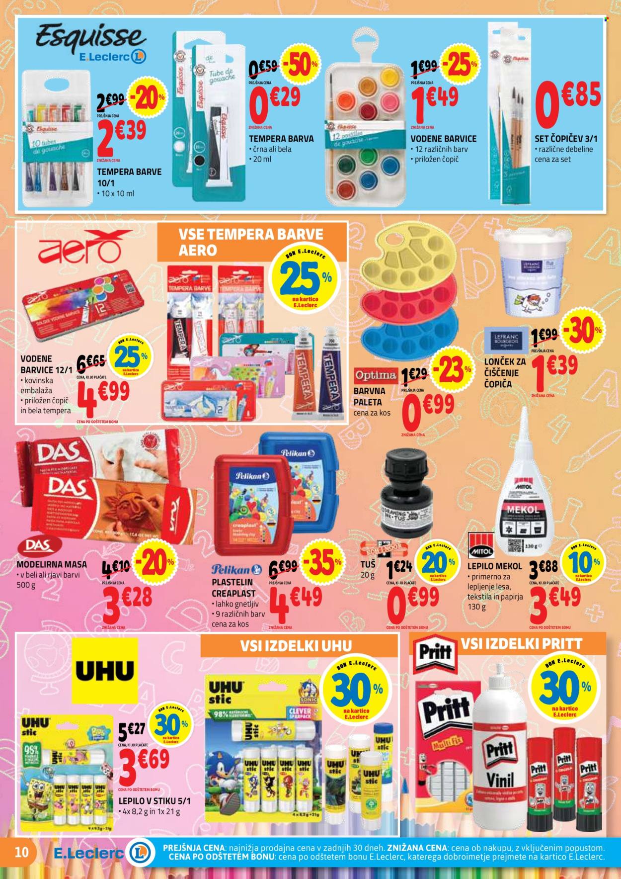 E.Leclerc katalog - 29.07.2026 - 29.08.2026. Stran 10