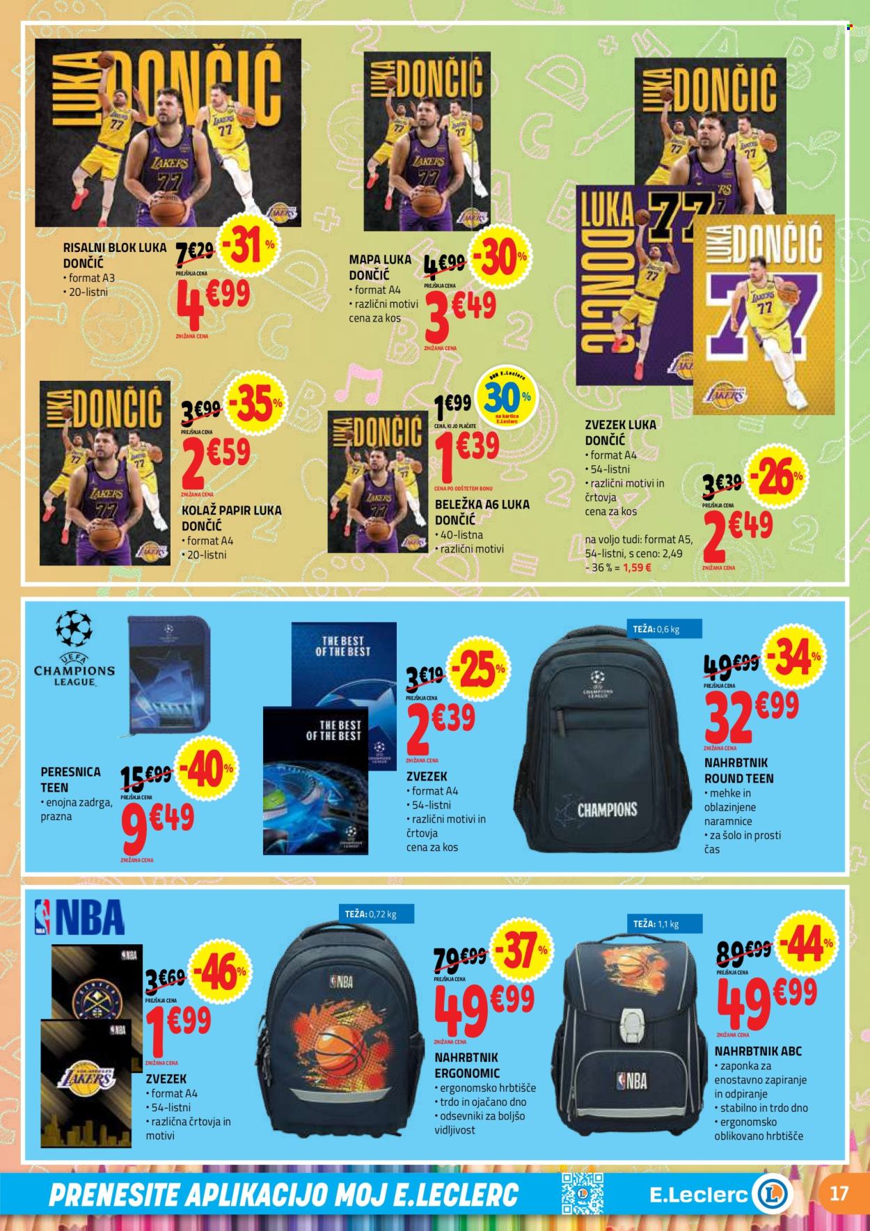 E.Leclerc katalog - 29.07.2026 - 29.08.2026. Stran 17