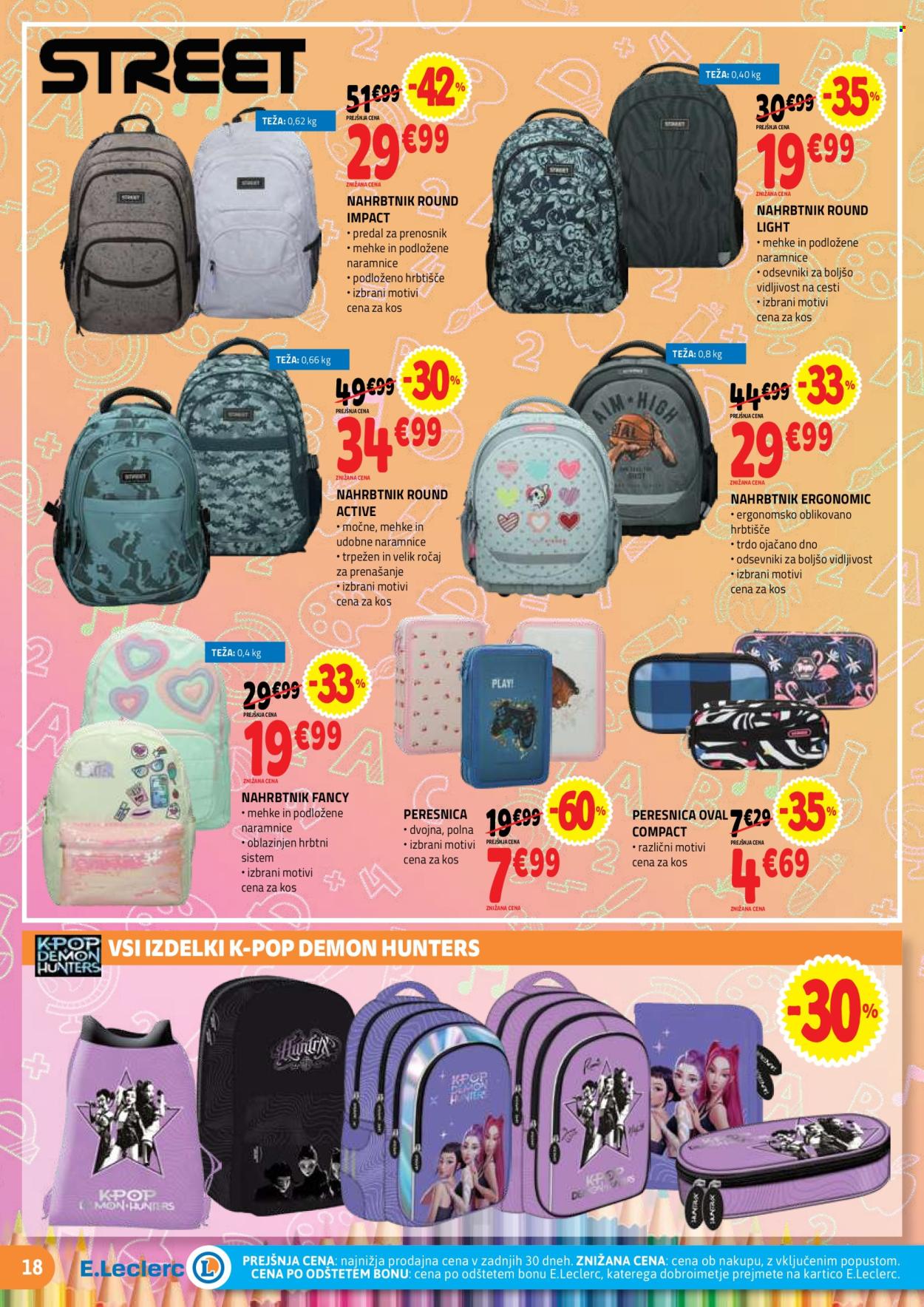E.Leclerc katalog - 29.07.2026 - 29.08.2026. Stran 18