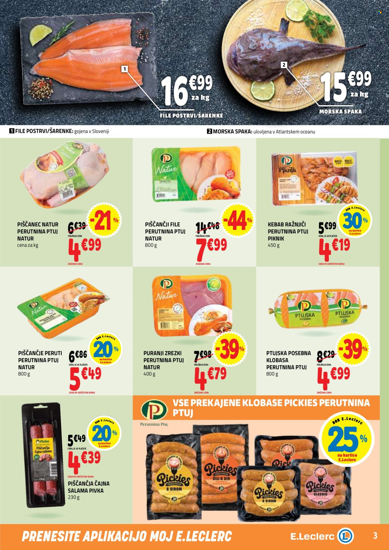 E.Leclerc katalog - 29.07.2026 - 08.08.2026. Stran 3