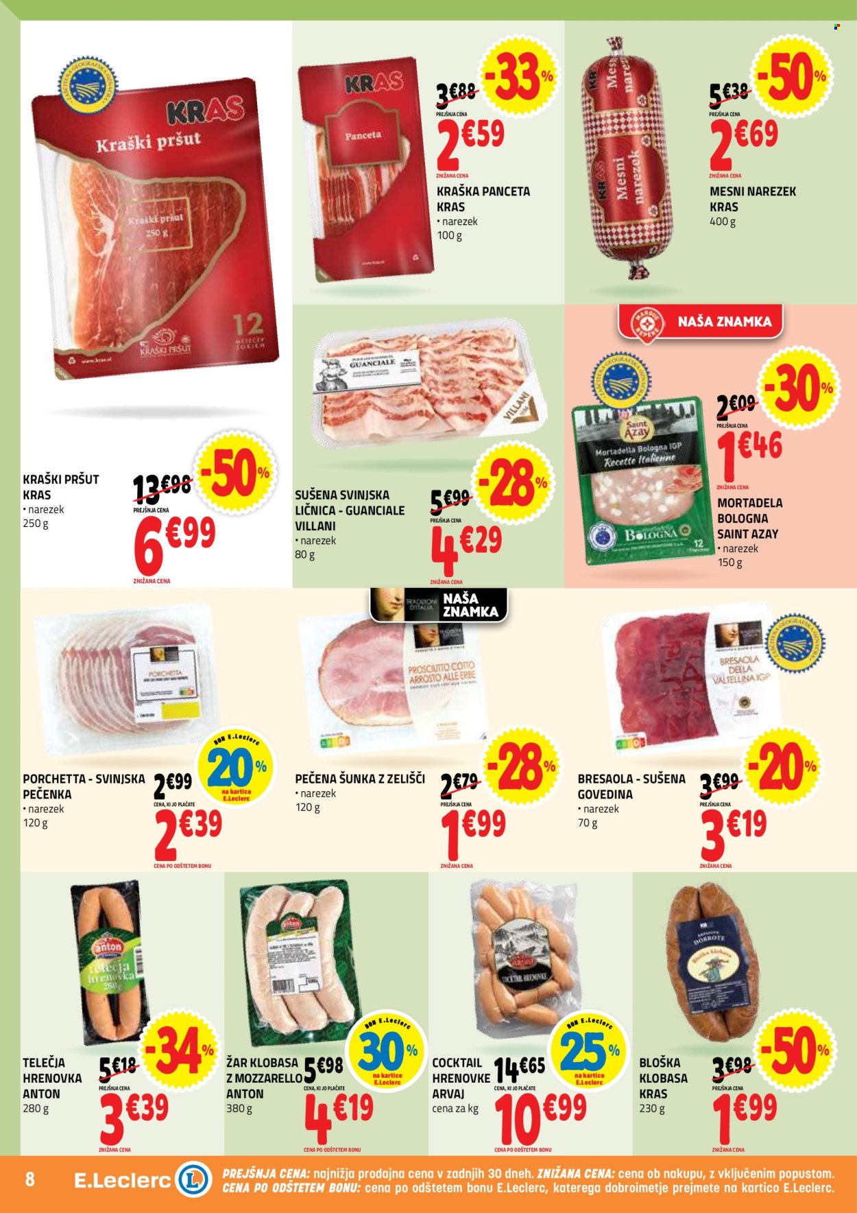 E.Leclerc katalog - 29.07.2026 - 08.08.2026. Stran 8