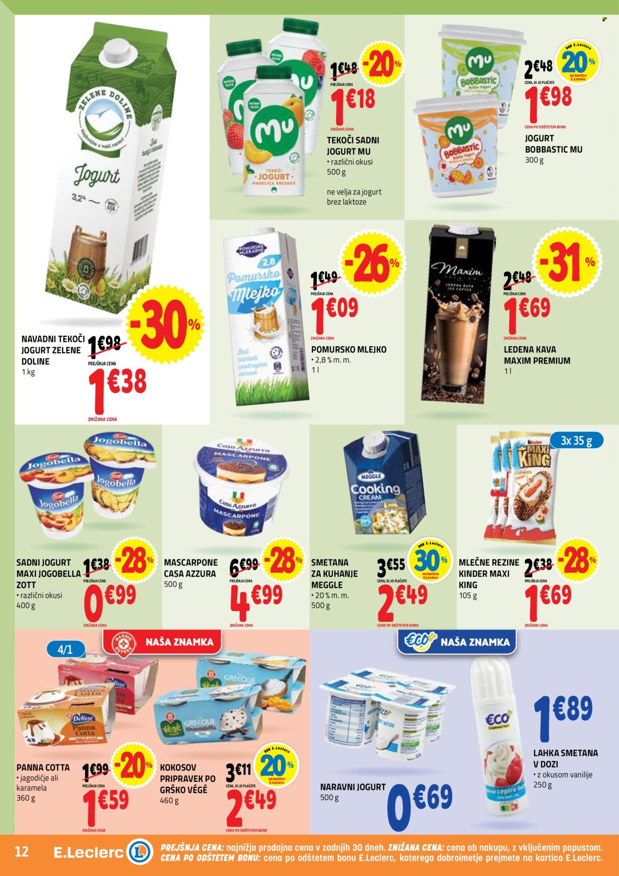 E.Leclerc katalog - 29.07.2026 - 08.08.2026. Stran 12