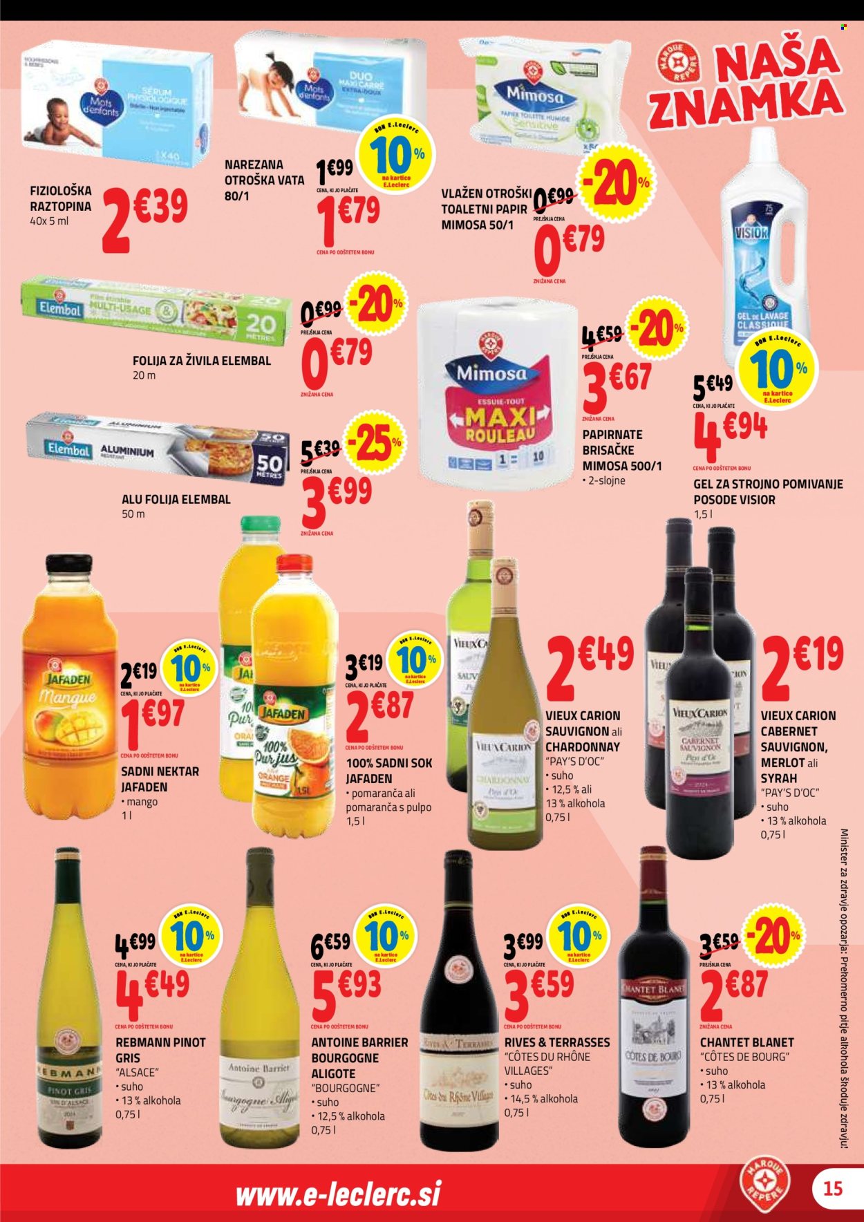 E.Leclerc katalog - 29.07.2026 - 08.08.2026. Stran 15