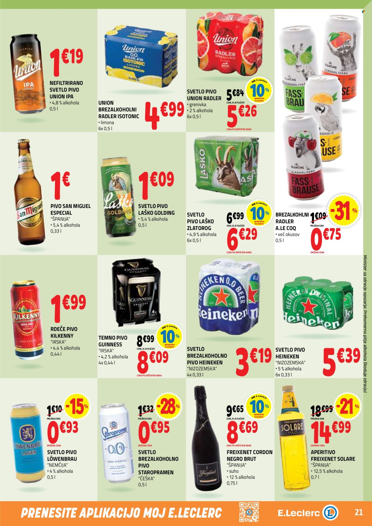 E.Leclerc katalog - 29.07.2026 - 08.08.2026. Stran 21