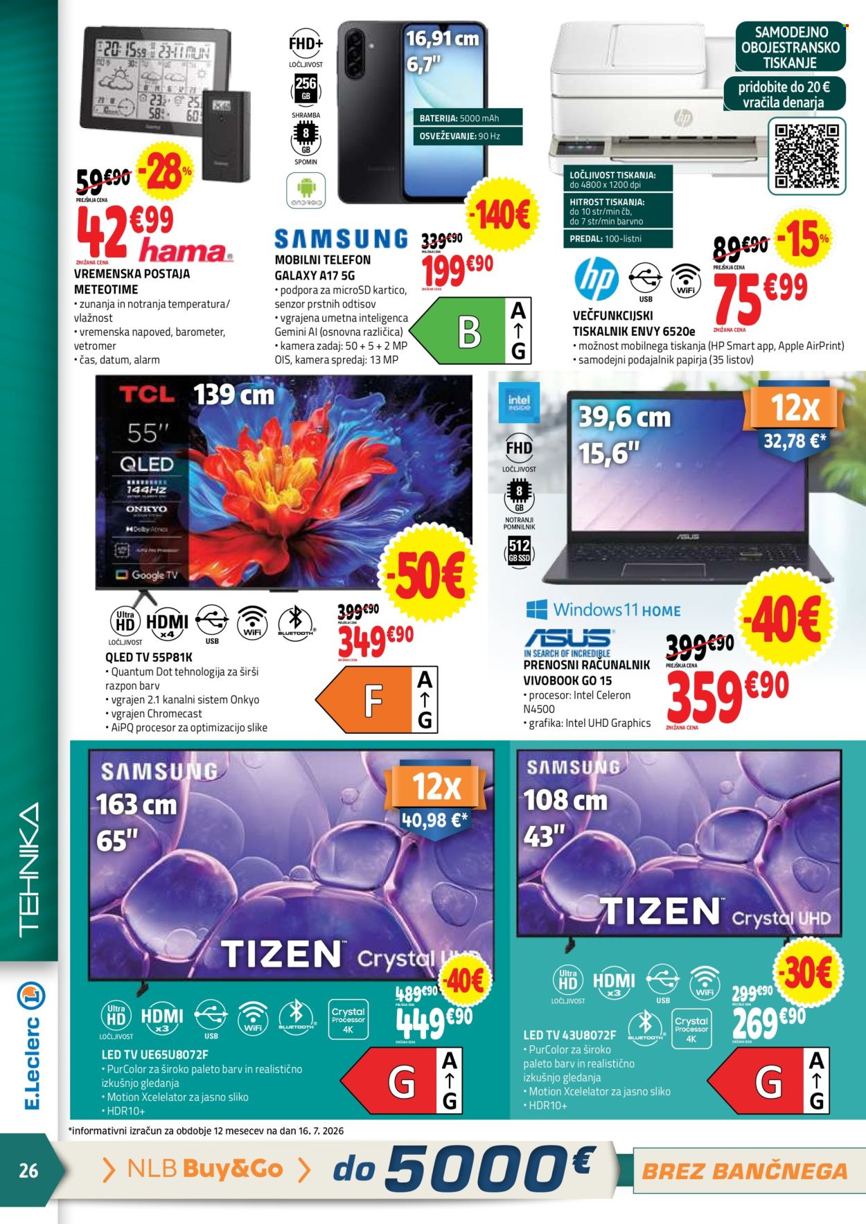 E.Leclerc katalog - 29.07.2026 - 08.08.2026. Stran 26