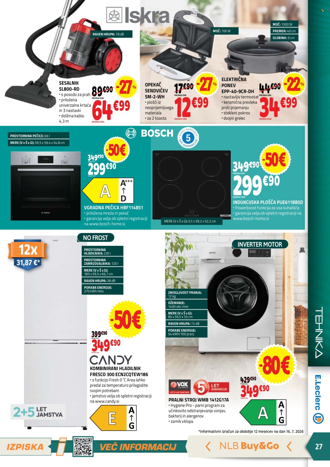 E.Leclerc katalog - 29.07.2026 - 08.08.2026. Stran 27